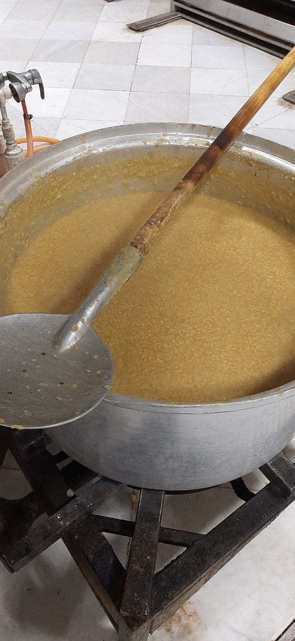 تهیه شوربا اسارتی در همایش آزادگان کمپ ده رمادی3
